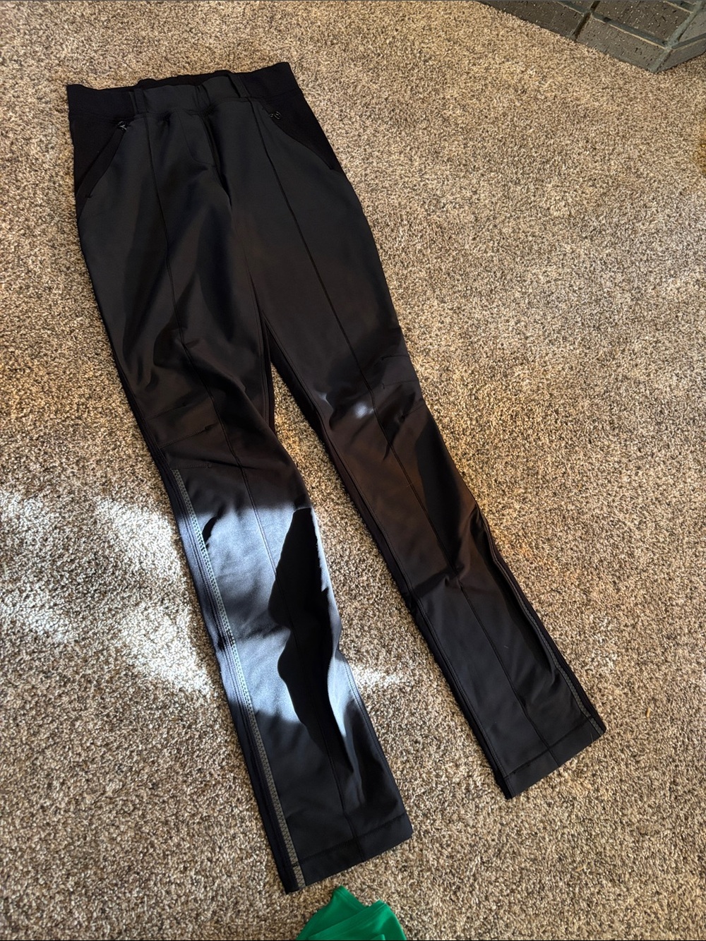 lululemon athletica Black running pants.